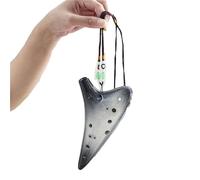 Ocarina professionale Ocarina Contralto A Dodici Fori In AC Tonalità C Crepa Di Ghiaccio Crepa Blu Doppio Colore Insegnamento Performance(2)