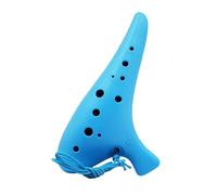Ocarina Professionale Ocarina Contralto C AC A 12 Fori Adatta Ai Principianti Per Esercitarsi Con Gli Strumenti(Blue)