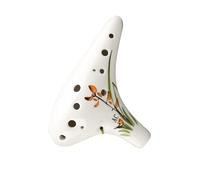 Ocarina professionale Ocarina Contralto In Do A 12 Fori Dipinta A Mano Con Testa Rotonda Per Principianti(3/4)