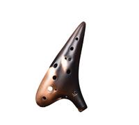 ocarina professionale Ocarina cruda a 12 fori chiave DO alto AC Ocarina a dodici fori di produzione ceramica