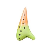 ocarina professionale Ocarina da performance a dodici fori in Do alto in AC realizzata in ceramica dal timbro accurato(3/4)