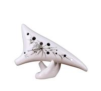 ocarina professionale Ocarina Hu A Dodici Fori Dipinta A Mano Chiave C Contralto AC Principiante Che Insegna L'ocarina A 12 Fori (Color : 2)