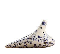 ocarina professionale Ocarina in ceramica blu e bianca 12 fori Alto C AC AF SF SG SC BC Ocarina of Time Strumento professionale(Color:SF)