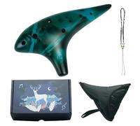 Ocarina professionale Ocarina In Ceramica Professionale A 12 Fori Con Accordatura In Do Centrale Per Un Tempo Di Esecuzione Prolungato(3)