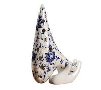 ocarina professionale Ocarina in chiave DO ocarina blu e bianca set di sette pezzi contralto a 12 fori ocarina in chiave DO chiave AF(AC)