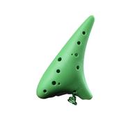 Ocarina professionale Ocarina In Plastica Con Chiave Do Contralto A 12 Fori In Resina Per Uso Didattico(Enhanced green)