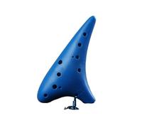 Ocarina professionale Ocarina In Plastica Con Chiave Do Contralto A 12 Fori In Resina Per Uso Didattico(Enhanced blue)