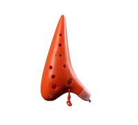 Ocarina professionale Ocarina In Plastica Con Chiave Do Contralto A 12 Fori In Resina Per Uso Didattico(Professional orange)
