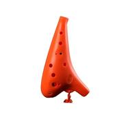 Ocarina professionale Ocarina In Plastica Con Chiave Do Contralto A 12 Fori In Resina Per Uso Didattico(Popular orange)