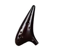 ocarina professionale Ocarina Mini Raro Strumento in Ceramica Professionale Cordino Flauto Soprano 12 Fori(Color:3/4)