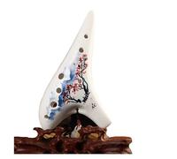 ocarina professionale Ocarina multicolore a 12 fori con tasto C contralto Cordino per materiale didattico Ocarina 12A 6 modelli disponibili(6)
