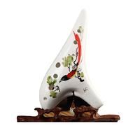 ocarina professionale Ocarina multicolore a 12 fori con tasto C contralto Cordino per materiale didattico Ocarina 12A 6 modelli disponibili(3/4)