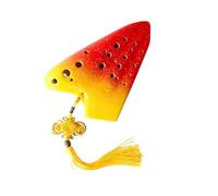ocarina professionale Ocarina multitubo serie cielo stellato a tre tubi in chiave AC flauto valvolare in chiave contralto C(3/4)