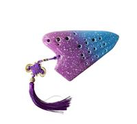 ocarina professionale Ocarina multitubo serie cielo stellato a tre tubi in chiave AC flauto valvolare in chiave contralto C(4)