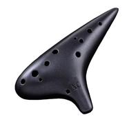 ocarina professionale Ocarina nera opaca a 12 fori per principianti tasto alto C ceramica professionale xun
