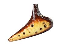 Ocarina Professionale Ocarina Of Time In Ceramica 12 Fori Strumenti Musicali Professionali E Accessori(Yellow,AC)