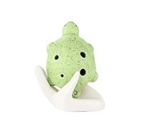 ocarina professionale Ocarina piccola in ceramica per principianti 6 fori Do alto(Color:4)