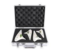 ocarina professionale Ocarina professionale con scatola in alluminio strumento 12 fori alti alti AC SF SG SC set ocarina in ceramica 4 pezzi(Color:3)