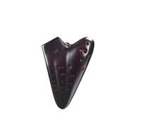ocarina professionale Ocarina professionale tripla in ceramica Premium Alto C AC Ocarina in ceramica affumicata tradizionale(Color:3/4)