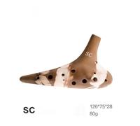 ocarina professionale Ocarina Strumento leggendario Ocarina Flauto e accessori Riparazione di strumenti di grandi dimensioni(Color:2)