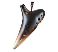 ocarina professionale Ocarina tono medio a dodici fori elegante strumento millenario in ceramica