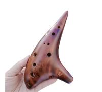 Ocarina Professionale Piccola Mano In Ceramica Per Contenere Ocarina Ocarina Tripla Ocarina Classica A Fumigazione In Do Alto Con 12 Fori(Style 3)