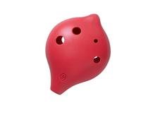 ocarina professionale Principiante Scolastico Che Insegna Agli Studenti Strumento Musicale In Ceramica Di Plastica A 6 Fori Ocarina SC Treble C (Color : Red)