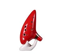 ocarina professionale Produttore all'ingrosso di materiale didattico inglese misto ocarina rossa a 12 fori Alto C