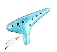 ocarina professionale Qing crack suona l'ocarina 12 fori tasto C contralto per principianti AC prestazioni professionali