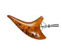 ocarina professionale Raro Triplo Strumento Musicale Ocarina Avanzato In Ceramica E Accessori Foro Per Flauto