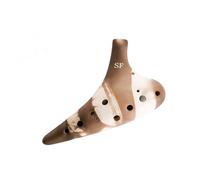ocarina professionale Serie di Ocarina a fuoco semplice sintonizzata per principianti e musicisti professionisti SF soprano F