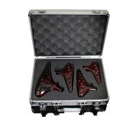 ocarina professionale Set di quattro pezzi di ocarina a 12 fori fumé rosso scuro incluso il set a dodici fori ACSFSGSC