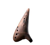 ocarina professionale Set di sette pezzi per ocarina di sabbia viola a 12 fori contralto AC Professional Performance BC AF(Color:A-g)