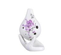 Ocarina Professionale Strumento In Ceramica Per Principianti A 6 Fori Con Accordatura In Do E Contralto In(4)