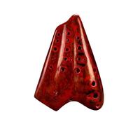 ocarina professionale Strumento musicale retrò per flauto ocarina professionale in ceramica fatta a mano con chiave alto C a tre tubi