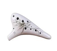ocarina professionale Strumento nazionale per produzione di ceramica per Ocarina a dodici fori dipinta a mano Insegnamento per principianti di Ocarina a 12 fori con tutorial(4)