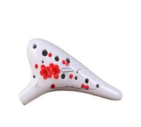 ocarina professionale Strumento nazionale per produzione di ceramica per Ocarina a dodici fori dipinta a mano Insegnamento per principianti di Ocarina a 12 fori con tutorial(3)