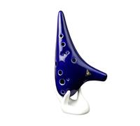 ocarina professionale Strumento ocarina a 12 fori blu zaffiro contralto Do e flauto attrazioni turistiche