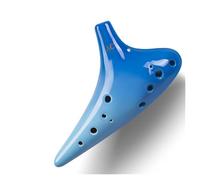 ocarina professionale Strumento ocarina blu indaco Strumento ocarina professionale a 12 fori + suono etereo e melodioso