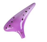 ocarina professionale Strumento ocarina con salsa viola Strumento ocarina professionale a 12 fori + suono etereo e melodioso