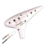 ocarina professionale Strumento Ocarina Ocarina Alto C a 12 fori Ocarina of Time Gli strumenti musicali professionali forniscono accessori(Color:4)