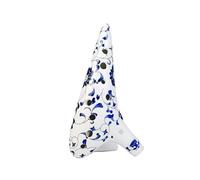 ocarina professionale Strumento per ocarina a 12 fori SF blu e bianco modello professionale Ocarina a 12 fori
