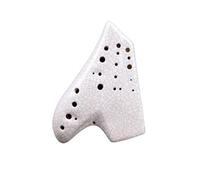 ocarina professionale Strumento per ocarina tripla bianca accessori per flauto professionale per ocarina contralto C