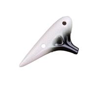 ocarina professionale Strumento per performance a 12 fori nero sfumato tasto C contralto AC prodotto professionalmente