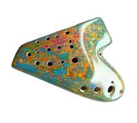 ocarina professionale Strumento professionale per flauto avanzato Ocarina in legno a 16 fori(Color:3/4)