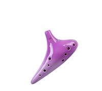 ocarina professionale Strumento professionale per ocarina a 12 fori tasto C alto AC Zijang + set completo di accessori