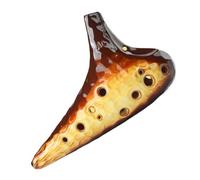 ocarina professionale Trasformatore del forno AC Alto C Ocarina 12 fori Sea Wave Principiante con materiale didattico Livello di prestazione
