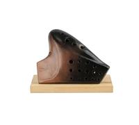 ocarina professionale Triple Ocarina Alto C Ocarina in ceramica Strumenti professionali Offre accessori Ocarina leggendaria(Color:G)
