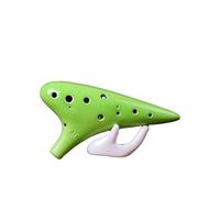 Ocarina Professionale Tutorial colorato per la creazione di Ceramica con Chiave Alto C a 12 Fori di Ocarina per Principianti(Color:3)