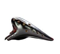 ocarina professionale Versione performance affumicata con un set completo di accessori Flauto Ocarina a 12 fori contralto C di qualità(Style 6)